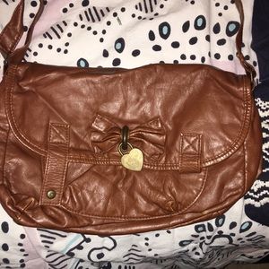 Small brown purse